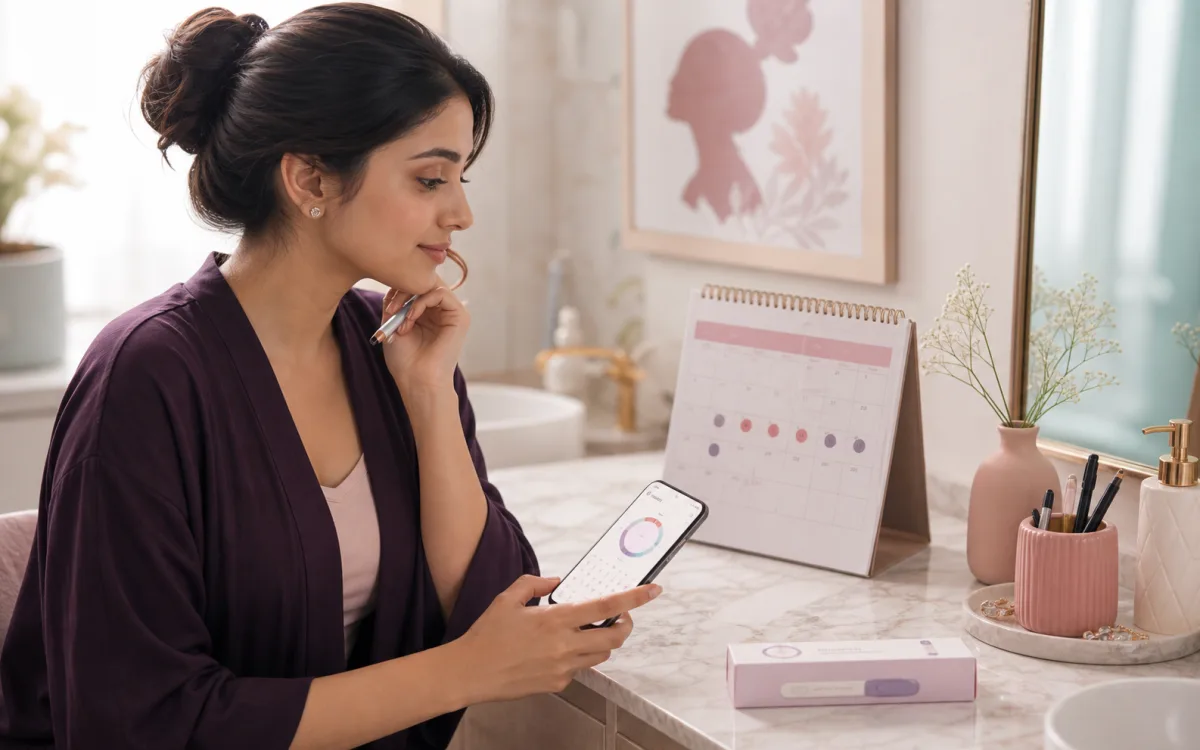 Late period and negative pregnancy test guidance
