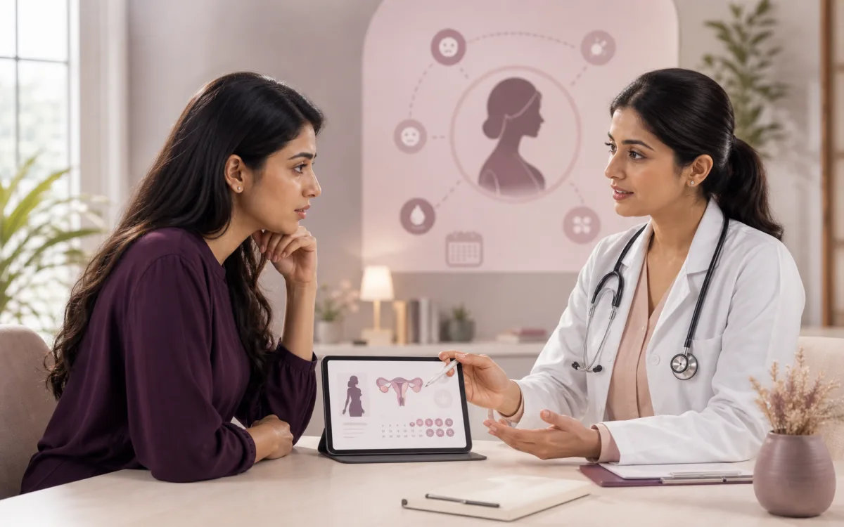 PCOS symptoms doctor consultation