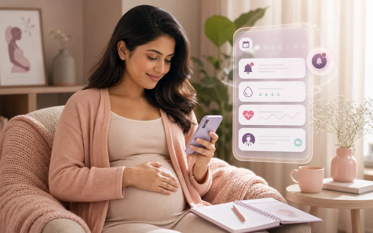 Pregnancy care tracking and reminders