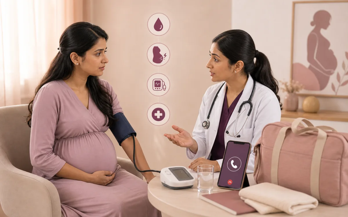 Emergency pregnancy warning signs