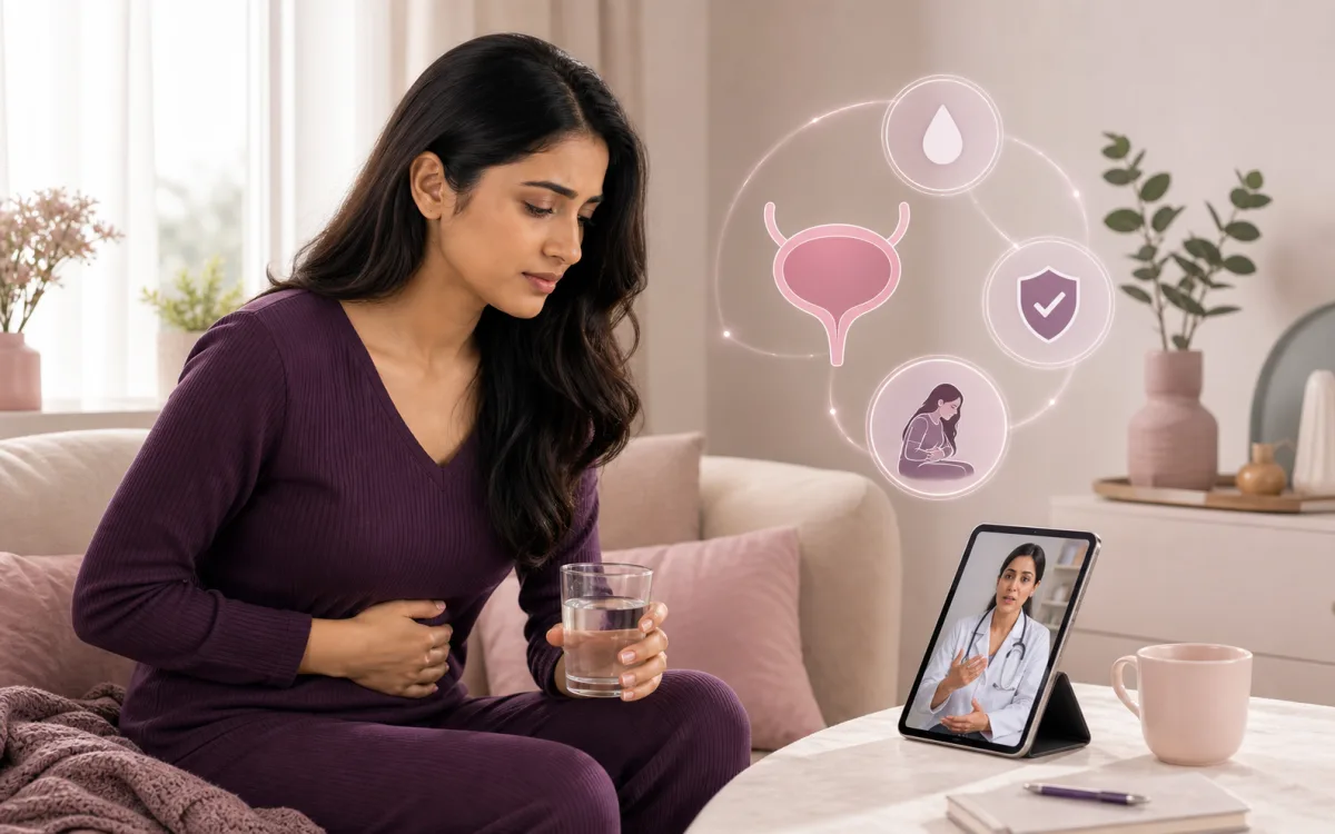 UTI symptoms in women